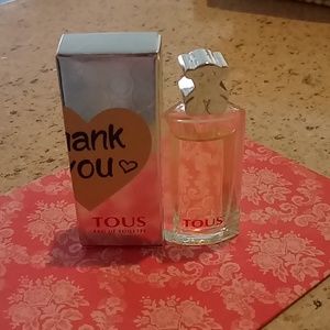 Tous Miniature eau de toilette.15 oz